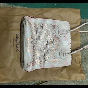 Patricia Nash leather tote! Just sits in my closet!